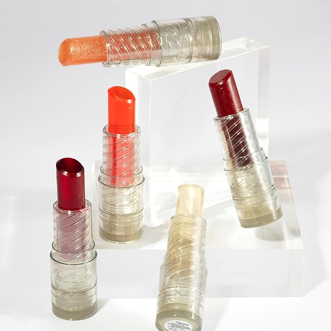 Pacifica Tiniter Lip Balm Oil – Crimson Crush Sheer Red Tint Hydrating Lip Balm Oil with Vitamin E, Moisturizing Glossy Shine, Vegan & Cruelty-Free