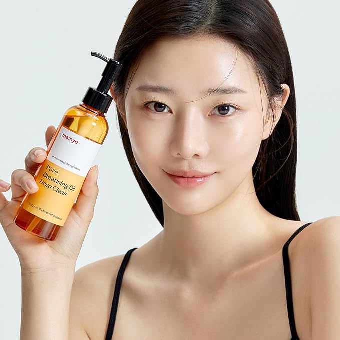 ma:nyo [Cleansing Set Pure Cleansing oil deep clean 6.7 fl oz & Pure deep cleansing foam 6.7 fl oz