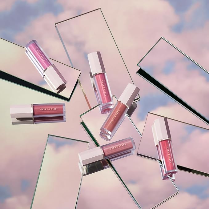 DEAR DAHLIA Petal Drop Liquid Blush – Multi-Use, High-Pigment, Lightweight & Long-Lasting, Dewy Finish, Vegan & Cruelty-Free, for Sensitive Skin, 4g – GLORY