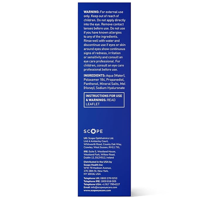 Optase Life Sensitive Eye Makeup Remover – Gentle & Effective for All Skin Types - Breakthrough Innovation vs Traditional Micellar Water - 100ml