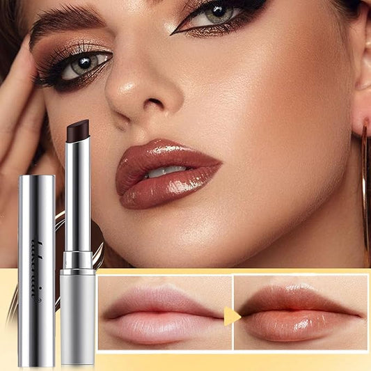 Honey noir - Black Honey Lipstick for Women, Natural Glossy Lips Balm, Nourishing and Hydrating Lip Gloss for All Skin Tones (black+black, 2)