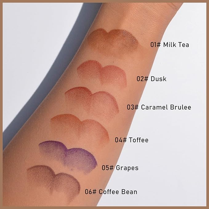 Erinde Lip Liner and Clear Gloss Set, Lip Liner and Lipstick Combo & Clear Lip Oil, Waterproof lip liner pen sets for women, Long Lasting Gradient Liner Lipstick Makeup Kits, 01