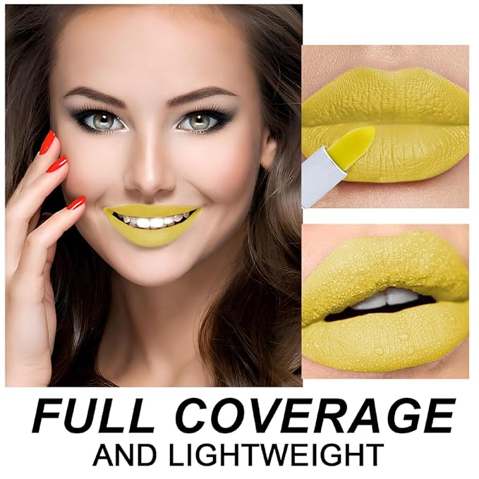 Matte Bullet Long Wear Lipstick - Vegan and Cruelty-Free - Smudge and Waterproof Matte Lipstick with Moisturizing Formula - All Day Comfort - (Golden Hour #17)