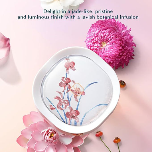 FLORASIS Flawless Jade Breathable Longwear Cushion Foundation (Ode to Embroidery) (N25 Rippling Lotus, 1 Count)