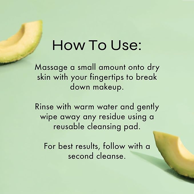 The Beauty Crop Avocado Cleansing Balm Refill - Nourishing & Hydrating - 100 ml
