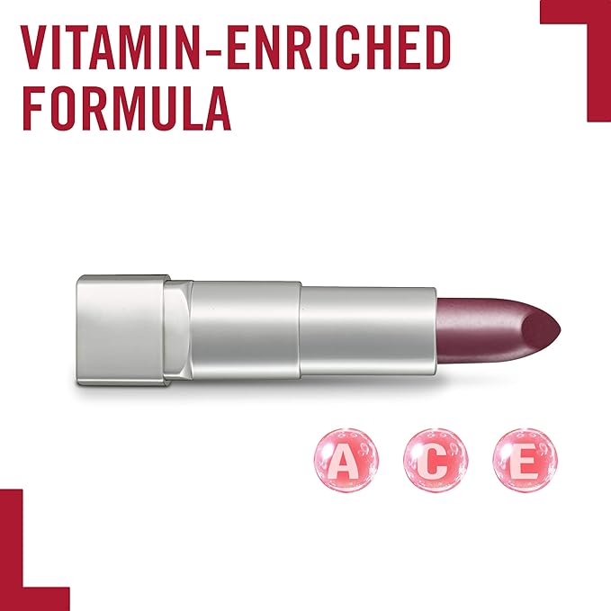 Rimmel London Moisture Renew Lipstick, Dark Night Water Oops, 0.14 Ounce