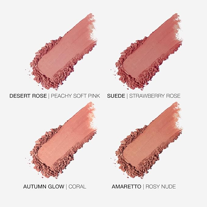 bellapierre Compact Mineral Blush | Warm Dewy Glow | Non-Toxic and Paraben Free | Suitable for All Skin Types | Compact Case - 0.35-Ounce – Desert Rose