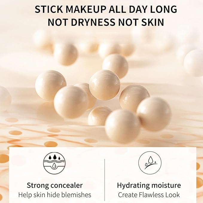 CC Cream With SPF 50 - Full Coverage Foundation, Invisible Pore, Even Skin Tone, Covering Blemishes, Hydrating, Breathable Lightweight Long Lasting Waterproof Matte (Natural)