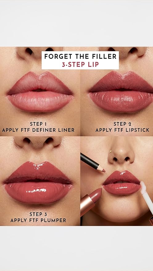 Women's Forget the Filler Definer Liner, Burnished, Red, 0.04 Ounce