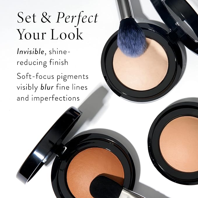 LAURA GELLER NEW YORK Redness Care Kit: Double Take Liquid Foundation, Deep + Ideal Fix Concealer, Deep + Baked Blurring and Setting Powder, Tan/Deep