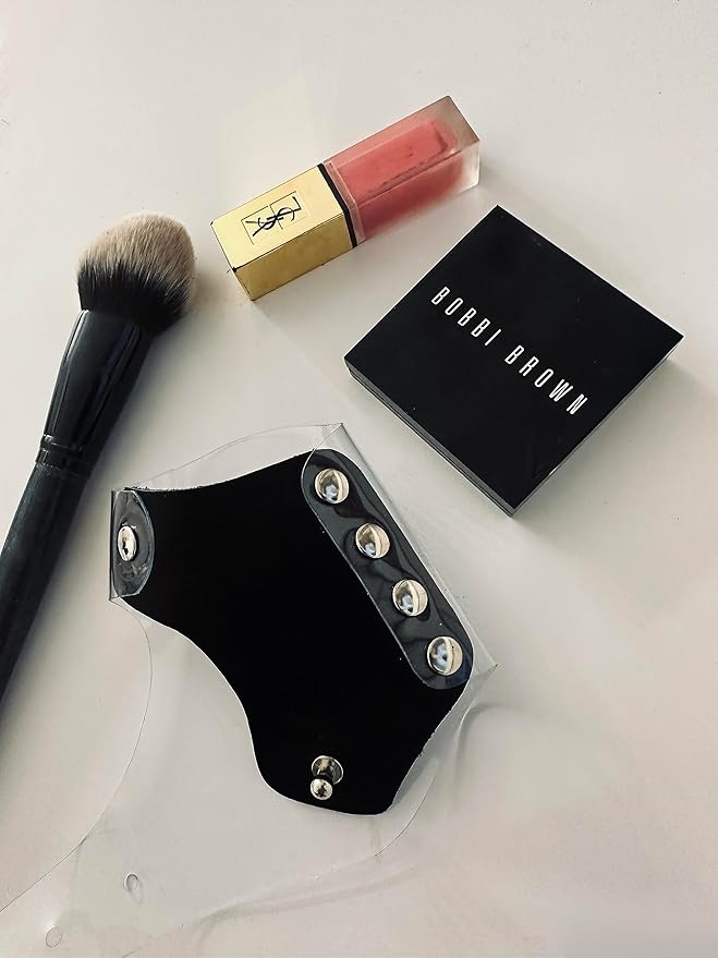 Makeup Glove Palette for Artwork|Stylish Glove for Makeup Artists|Made of Natural Leather and Certified Hypoallergenic Vinyl