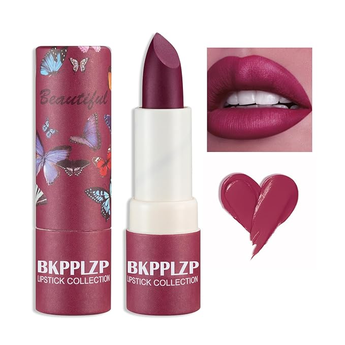 1 Pack Crystal Flower Jelly Lipstick,Magic Color Changing Lipstick,PH Clear Temperature Color Changing Lip Gloss,Lip Balm,Long Lasting Nourishing Moisturizing Lip Stick Set 07