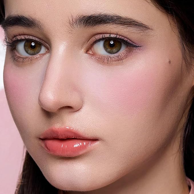 Flower Knows Butterfly Cloud Collar Rouge Box Highlighting & Blush Duo Powder 01 Rouge Snow+Butterfly Cloud Collar Angled Powder Brush Pearly Moonlight