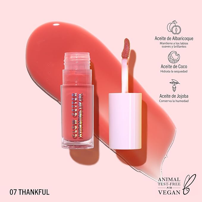 Glow Getter Hydrating Lip Oil (007, Thankful)