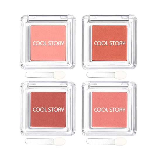 2 Color Cream Face Blush for Cheeks Pallete Women Makeup (4 Colors)