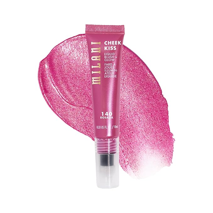 Milani Cheek Kiss Blush + Glow Highlighter - 140 Rosalia