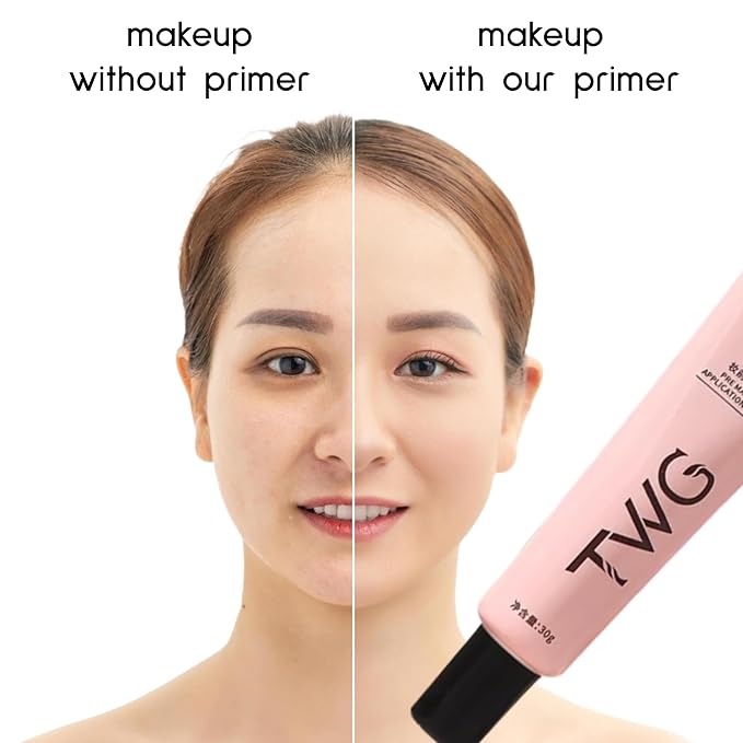 Pore Minimizing Face Primer & BB Cream – Long-Lasting Makeup Base, Hydrating Moisturizer, Smooth Finish for Glowing Skin – Skin Care & Makeup Primer with SPF