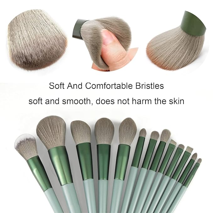 32 Colors Highly Pigmented Eyeshadow Palette with 13 pcs Makeup Brushes Set, Matte&Shimmer Long Lasting Waterproof Eyeshadow Palette,Makeup Gift Set for Women.