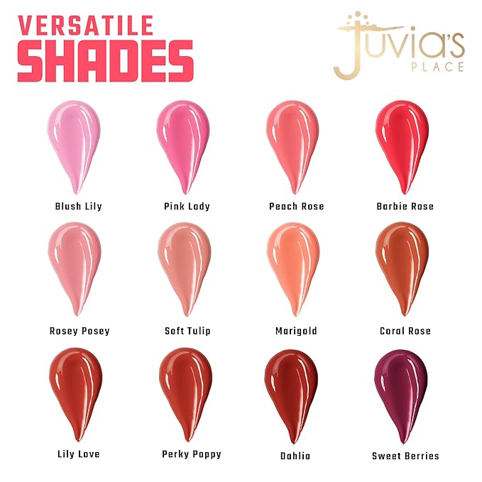 Juvia's Place Blushed Liquid Blush Dahlia - Dewy Tint Cheeks Makeup Glow Pigment Effortless Beauty Long Lasting Cosmetics Soft Creamy Natural Buildable All Skin Color Light Flawless Finish Blend