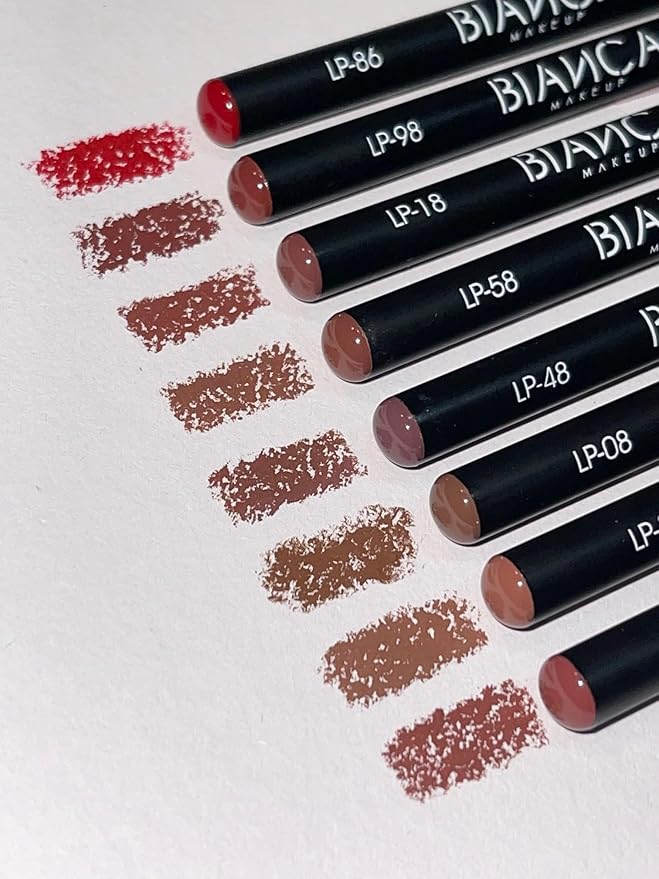 Lip Liner Soft and Creamy Texture | Long Lasting Pigment | Ultra-Pigmented Formula | 8 Available Shades | Provides Definition and Precision to Your Lips (LP-58)
