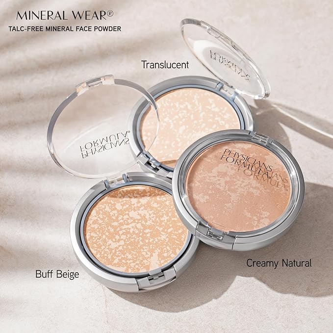 Physicians Formula Mineral Wear Pressed Powder, Translucent, 0.30 Ounce
