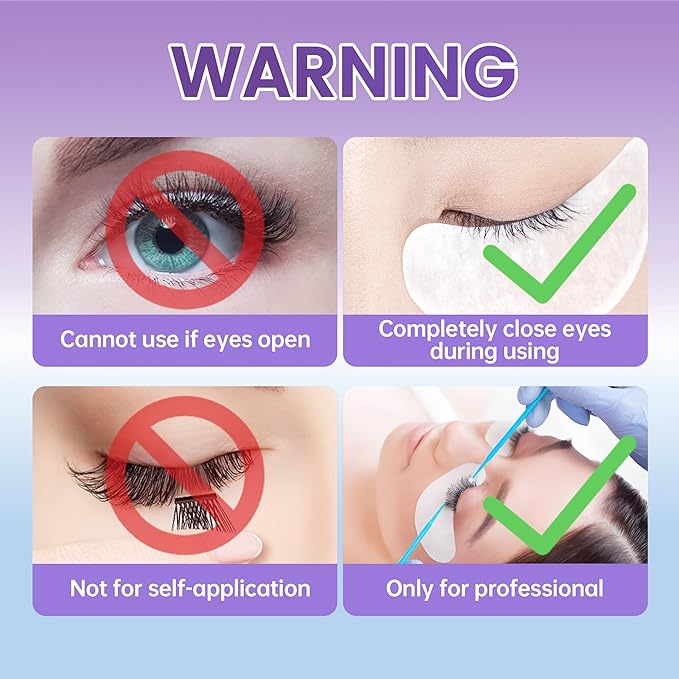 Eyelash Extension Remover,Cream Lash Remover for Lash Extensions Lash Clusters Cream Lash Glue Remover Effectively,Low Irritation for Sensitive Skin for Professional or Salon Use LaWink