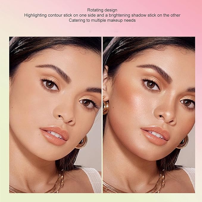 Blush Beauty Wand, Cream Blush Stick with Creamy and Blendable Color, For Eyes, Lips and Cheeks, Blush Beauty Wand for Cheek and Lip Tint with Long Lasting Hydrating Formula