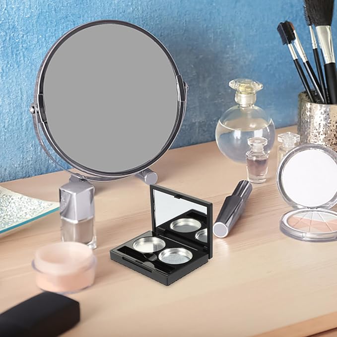 Balacoo Empty Eyeshadow Palette: 3 Sets Empty Makeup Eyeshadow Box Magnetic Makeup Case Travel Eyeshadow Container Cosmetics Eyeshadow Pans for Makeup