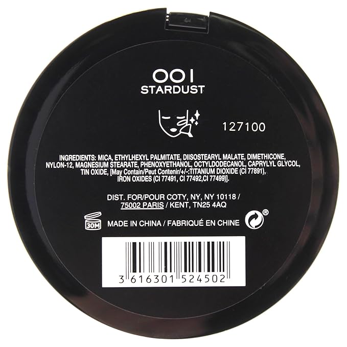 Rimmel London High'Light - 001 Stardust - Highlighter, Weightless Texture, Buttery-Soft Formula, Buildable, 0.28oz