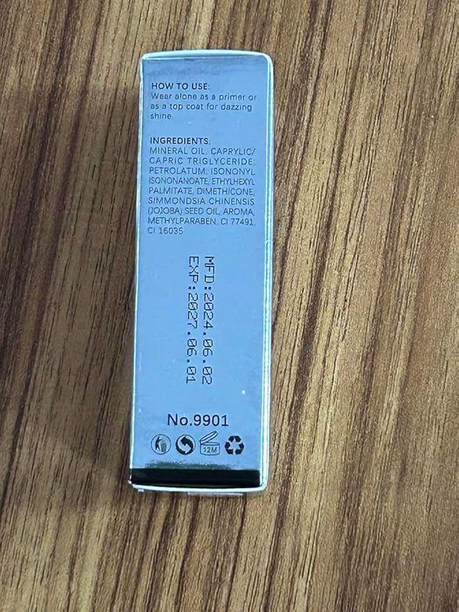 Hydrating Lip Glow Oil - Moisturizing Tinted Lip Gloss Plumping Nourishing Non-sticky Long Lasting Lip Stain with Cherry Oil 0.27 fl.oz (Raspberry)