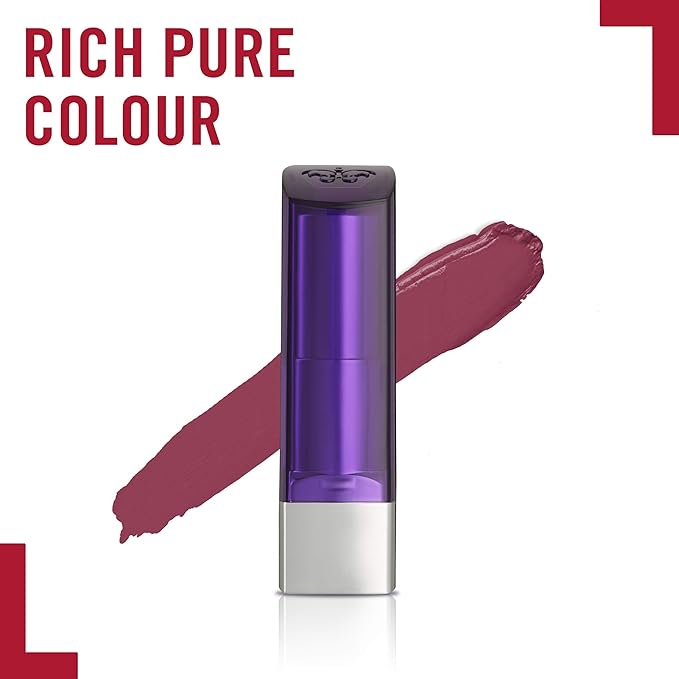 Rimmel London Moisture Renew Lipstick, Dark Night Water Oops, 0.14 Ounce