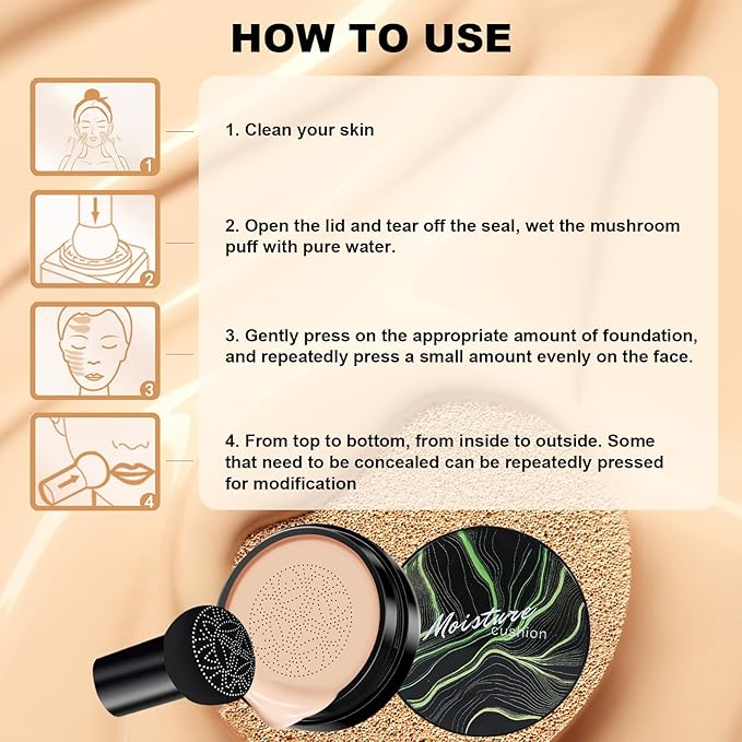 Honey And Pine Makeup, Honey And Pine Cc Cream,Honey and Pine Air Cushion Cc Cream,Honey And Pine Foundation,My Honey And Pine Cc Cream,Honey and Pine Moisture Cushion (Natural color, 1)