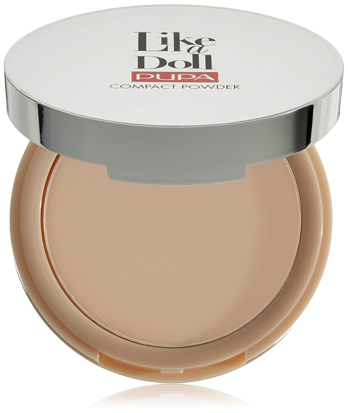 Pupa Like A Doll Nude Skin Compact Powder (001 Porcelain)