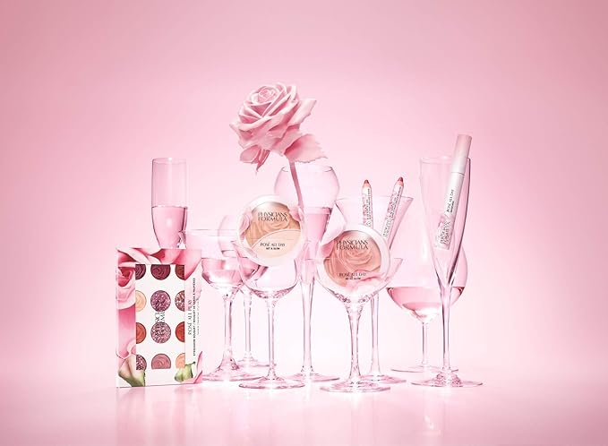 Physicians Formula Rosé All Day Set & Glow Highlighter Face Makeup Powder Brightening Rose, Dermatologist Approved