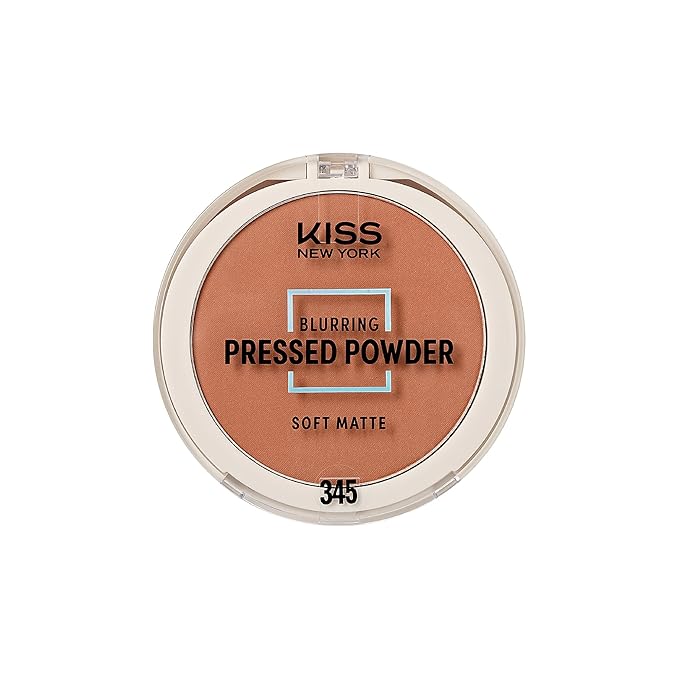 Soft Matte Pressed Powder, Blurring Poreless Face Powder Makeup, Medium Coverage Setting Powder Infused with Salicylic Acid & Niacinamide, Clean Beauty (Warm Coconut, 0.28 Ounce)
