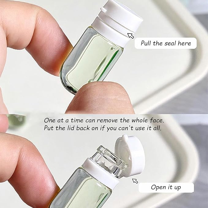 Cisto Makeup Remover Oil,Cisto Cleansing Mini, Cisto Softening Soothing Gentle Cleansing Oil for Travel 2ml 20pcs