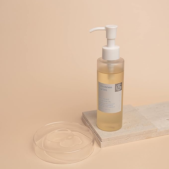Cleansing Oil 5.07oz / 150ml - Gently oil-based deep cleanser, Makeup Remover, Organically grown & Handpicked ingredients, Vegan, Clean beauty
