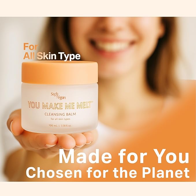 You Make Me Melt Cleansing Balm, Waterproof Makeup Remover, Face Cleanser, Oil Based Cleanser, Korean Skincare