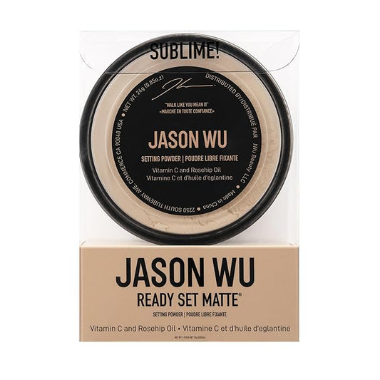 Jason Wu Beauty Ready Set Matte - Ultra-fine Milled Setting Powder (Translucent Banana, 24g)