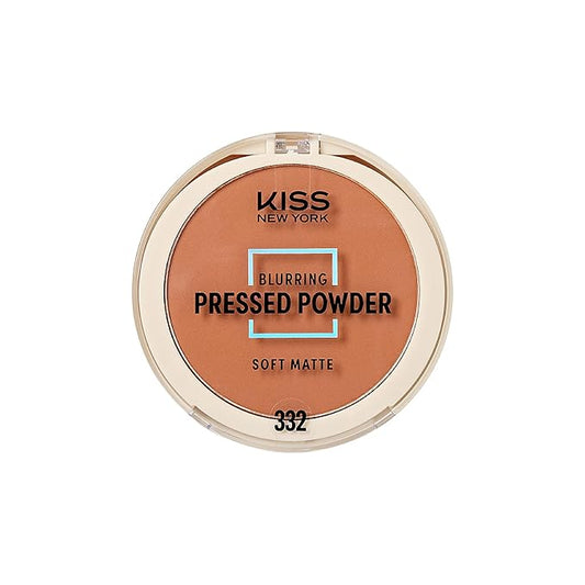 Soft Matte Pressed Powder, Blurring Poreless Face Powder Makeup, Medium Coverage Setting Powder Infused with Salicylic Acid & Niacinamide, Clean Beauty (Warm Honey, 0.28 Ounce)