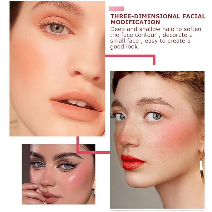 VERONNI Liquid Blush -Fruit Juice Liquid Blusher,Vegan Face Blush Waterproof Long Lasting Blushes,Cruelty-Free for a Shimmery Finish (#404)