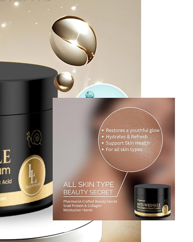 LL Supplement Anti-Wrinkle Hand, Neck & Face Cream