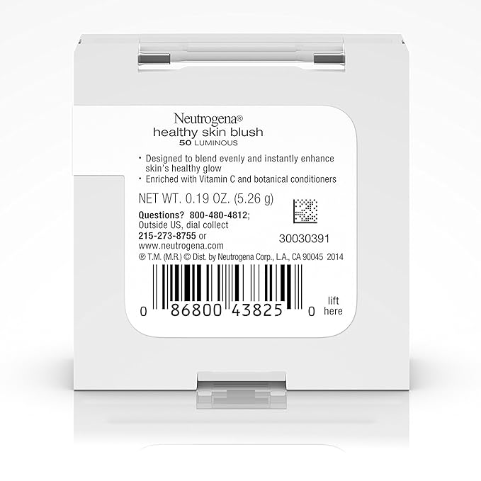 Neutrogena Healthy Skin Blush, 50/Luminous, 0.19 Ounce