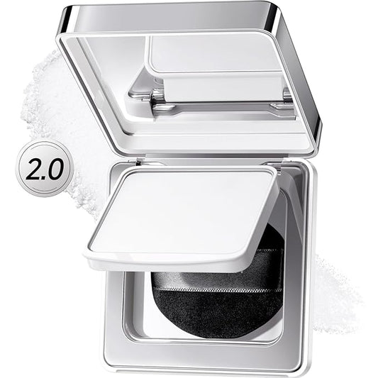Black Magnet Soft Focus Powder, Waterproof Translucent Pressed Setting Powder, 24H Longlasting Talc-Free Face Powder, Oil Control Compact Makeup,03 Translucent For Sensitive Skin, 0.28Oz