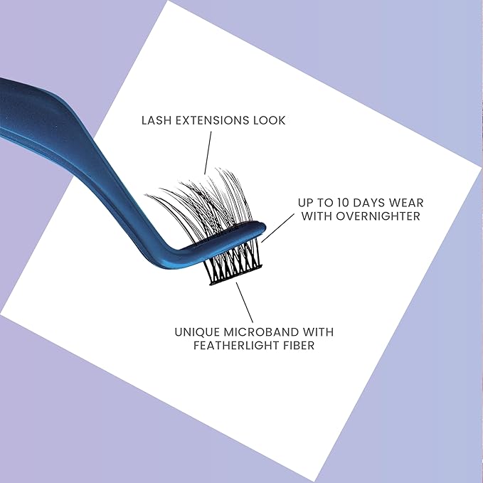 KISS Falscara Remover for Lash Adhesive, Makeup, Wisps + Lash Couture Lash Glue, Super Strong Strip Lash Adhesive, White