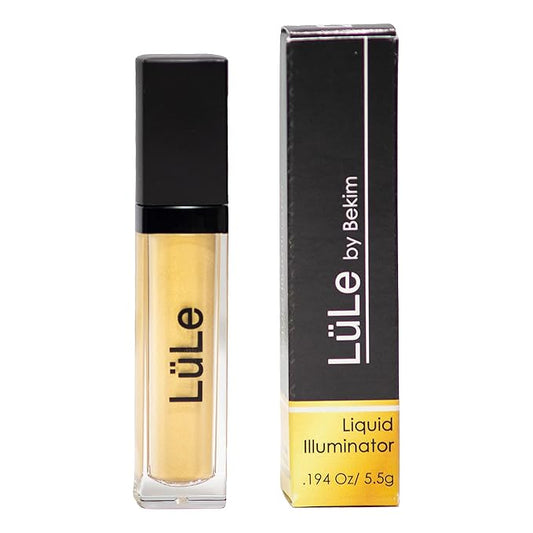 Liquid Light-Weight Illuminator Highlighter for Face Body Eyes Contour (24K Gold)