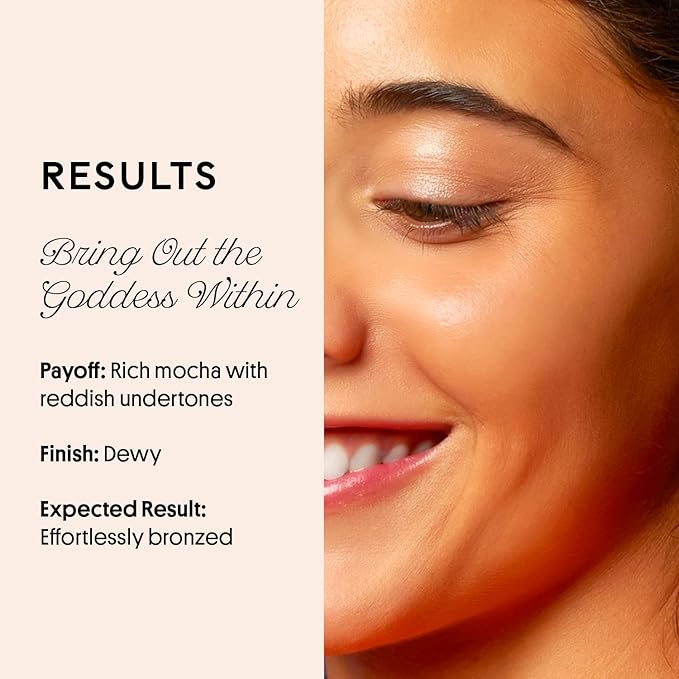 Winky Lux Bronze Age Bronzer Stick - Sun Goddess, Cream Bronzer and Contour Stick, Hydrating Makeup for Flawless, Smooth Skin, Vitamin E and Meadowfoam Seed Oil Face Makeup, Easy to Use Bronzer