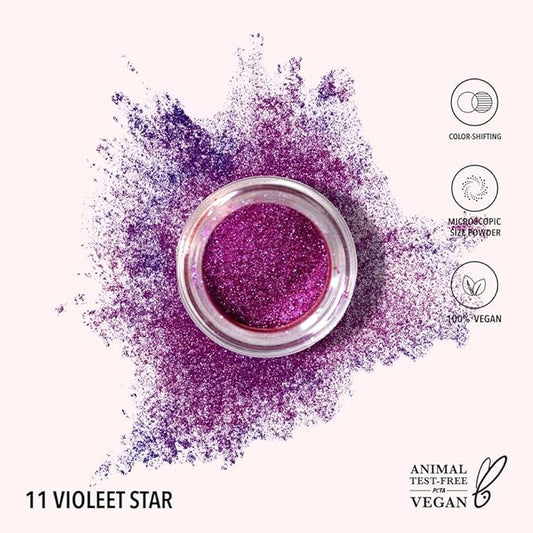 Starstruck Chrome Loose Powder (011, Violet Star)