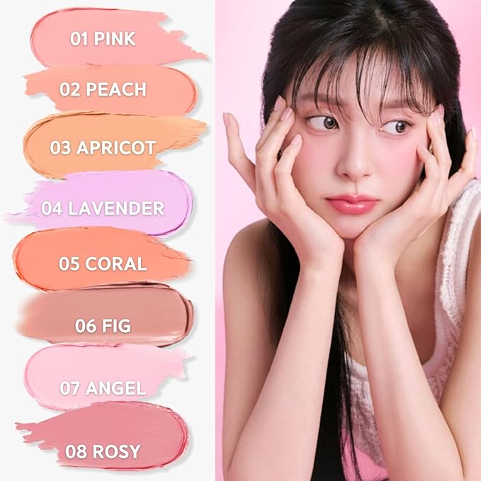 BBIA Last Blush #05 BERRY BLOSSOM + Ready To Wear Downy Cheek Cream Blush #08 DOWNY ROSY Bundle SET