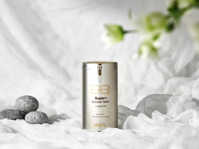 SKIN79 Gold BB Super Plus Beblesh Balm 40g 1 Pack - Made in Korea, US exclusive Version K Beauty Flawless Radiant Base Foundation Makeup Blemish Cover Tinted Moisturizer Natural 21 color